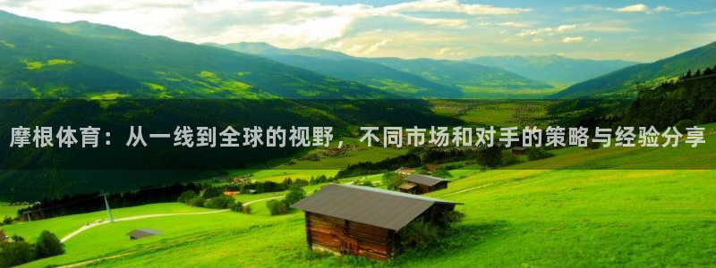 摩根娱乐注册官网入口：摩根体育：从一线到全球的视野，不同市场和对手的策略与经验分享